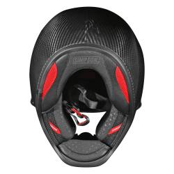 Simpson Motorcycle - Simpson Motorcycle M30C2X M30 Bandit 2X-Large Motorcycle Helmet Carbon Fiber - Image 5