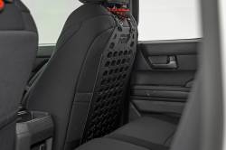 Rough Country Suspension Systems - Rough Country 10664 Black Seat Back MOLLE Panel Organizer - Image 2