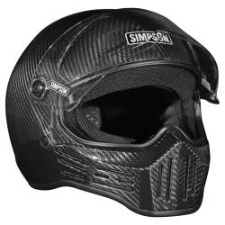 Simpson Motorcycle - Simpson Motorcycle M30C2X M30 Bandit 2X-Large Motorcycle Helmet Carbon Fiber - Image 4