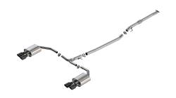 Borla - Borla 141014BC S-Type Cat-Back Exhaust Dual Split Rear Exit for 25-26 Kia K5 GT - Image 1