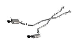 Borla - Borla 140449CB S-Type Cat-Back Exhaust Single Split RR Exit for 11-26 Durango RT - Image 1
