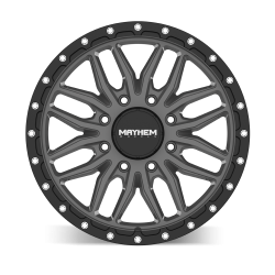 Mayhem - Mayhem 8310-2978MGT VECTOR 20x9 8x180 18mm 124.1mm Matte Gunmetal w/Black Lip - Image 2