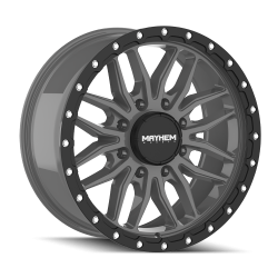 Mayhem - Mayhem 8310-2981MGT VECTOR 20x9 8x6.5 18mm 125.2mm Matte Gunmetal w/Black Lip - Image 1