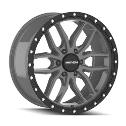 Mayhem - Mayhem 8310-2936MGT VECTOR 20x9 6x135 18mm 87.1mm Matte Gunmetal w/Black Lip - Image 1