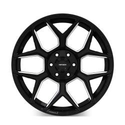 Mayhem - Mayhem 8119-2137M-19 Vanquish 20x10 6x5.5 6x135 -19mm 106mm CB Black/Milled - Image 2
