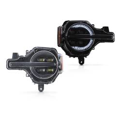 Attica 4x4 - Attica 4x4 CHATT0760-H6-GBC-SQ Sol Series LED Projector He for 21-26 Ford Bronco - Image 1