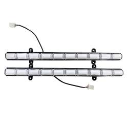 AMERICAN MODIFIED - AMERICAN MODIFIED AMFMAA00185 LED Grille DRL w/Sequential Turn Signal Clear Lens - Image 2