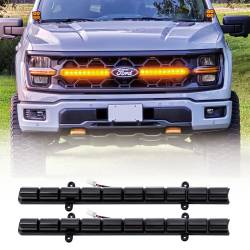 AMERICAN MODIFIED - American Modified AMFMAA00189 LED Amber Warning Lights 24-26 Ford F150 - Image 1