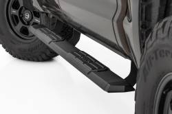 Rough Country Suspension Systems - Rough Country 95020 TR2 Side Step Bars Black for 07-21 Tundra CrewMax - Image 1