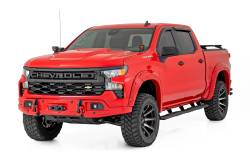 Rough Country Suspension Systems - Rough Country 25001 Black TR2 Side Step Bars for 19-26 Silverado/Sierra Crew - Image 2