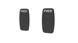 Flatline Van Company - Flatline Van Co UN0120B Fiamma Awning Leg Bracket Pads ONLY Pair - Image 1