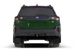 Rally Armor - Rally Armor MF136-UR-BLK-AGN Black Mud Flap/Dark Green Logo - Image 2