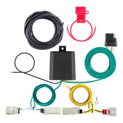 CURT - CURT 56567 Custom Wiring Harness 4-Way Flat Output Select Ford Maverick - Image 1
