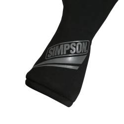 Simpson Safety - Simpson Safety HS20KLG HOLESHOT20 Large BLACK Racing Gloves - Image 6