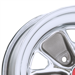 Wheel Vintiques - Wheel Vintiques 55-461204C 14x6 65-67 STYLEDSTEEL/MOC 5x4.5 4BS - Image 2