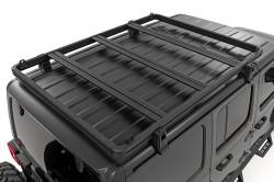 Rough Country Suspension Systems - Rough Country 88206 Fabricated Roof Rack Black for 18-26 Wrangler 4DR - Image 1