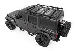 Rough Country Suspension Systems - Rough Country 88206 Fabricated Roof Rack Black for 18-26 Wrangler 4DR - Image 3