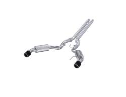 MBRP Exhaust - MBRP S72773CF 3" Cat-Back Exhaust Dual Split Rear Exit Street Version T304 - Image 1