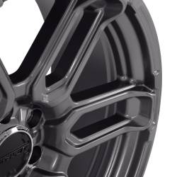 Carroll Shelby Wheels - Carroll Shelby Wheels CS46-395512-A Shelby CS46 Wheel 6x135 22x9.5 12mm Graphite - Image 4