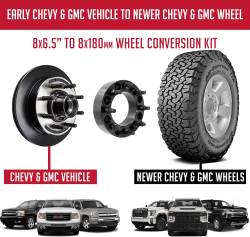 Coyote Premium Wheel Accessories - Coyote 8650-8180H-E.2 Wheel Adapter 6061 Billet Alum 8x6.5-8x1802.0HC - Image 2