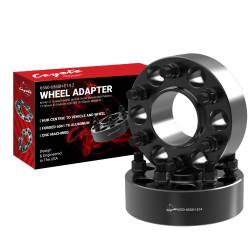 Coyote Premium Wheel Accessories - Coyote 6550-6550H-E14.2 Wheel Adapter 6061 Billet Alum 6x5.50-6x5.50 2.00HC - Image 1