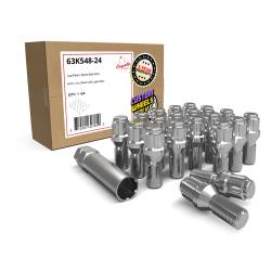 Coyote Premium Wheel Accessories - Coyote 63K548-24 5-Lug Pack Spline Bolt Car M14x1.5 x 24mm - Image 1