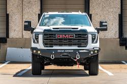 Road Armor - Road Armor 2242F0B Stealth Front Winch Bumper Tex-Black 24+ Sierra 2500HD/3500HD - Image 3