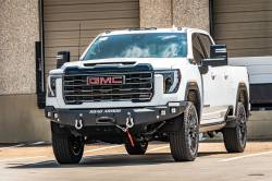 Road Armor - Road Armor 2242F0B Stealth Front Winch Bumper Tex-Black 24+ Sierra 2500HD/3500HD - Image 2