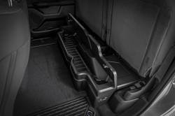 Rough Country Suspension Systems - Rough Country RC0995 Rear Underseat Storage Bin Black for 19-26 RAM 1500 Crew - Image 1