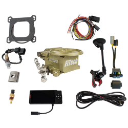 FiTech Fuel Injection - FiTech 39001 Go EFI 2 Barrel 400 HP Classic Gold EFI System - Image 1