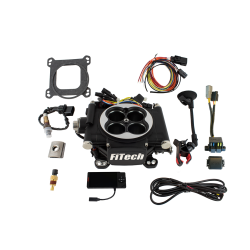 FiTech Fuel Injection - FiTech 30002 Go EFI 4 600 HP Matte Black EFI System - Image 1