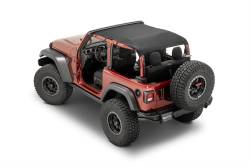 MasterTop - MasterTop 14305524 Bimini Top Plus MasterTwill for 18+ Jeep JL Wrangler 2DR - Image 1
