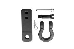 BulletProof Hitches - Bulletproof HD30SHACKLE 3" Heavy Duty Black Multi-Purpose Receiver Shackle/DRing - Image 2