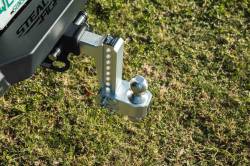 BulletProof Hitches - Bulletproof Hitches AL206S Aluminum 6" Drop/Rise Hitch 2" Shank w/SS Dual Ball - Image 1