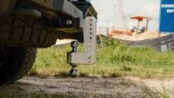 BulletProof Hitches - Bulletproof Hitches AL206S Aluminum 6" Drop/Rise Hitch 2" Shank w/SS Dual Ball - Image 5