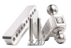 BulletProof Hitches - Bulletproof Hitches AL206S Aluminum 6" Drop/Rise Hitch 2" Shank w/SS Dual Ball - Image 10