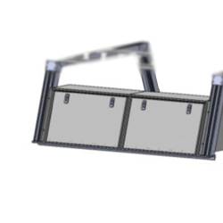 Black Horse Off Road - Black Horse Off Road CSBURHD65BTX2 Base K2 Rack w/Tool Box - Image 2