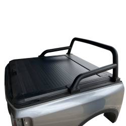 Black Horse Off Road - Black Horse RCR19 Back Track Manual Retractable Tonneau Cover for 19+ RAM 5.5' - Image 1
