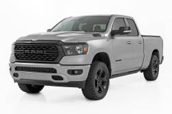 Rough Country Suspension Systems - Rough Country ESR61925 Power Running Boards-Black for 19-26 RAM 1500 Quad - Image 5