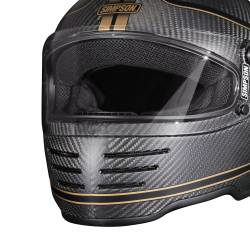 Simpson Motorcycle - Simpson Motorcycle M62HONDOC2X M62 Bandit 2X-Large Motorcycle Helmet Carbon - Image 5