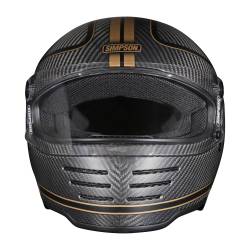 Simpson Motorcycle - Simpson Motorcycle M62HONDOCLG M62 Bandit Large Motorcycle Helmet Carbon Fiber - Image 2