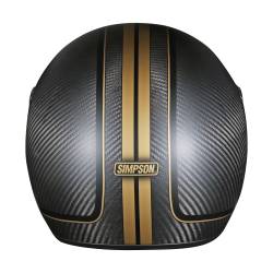 Simpson Motorcycle - Simpson Motorcycle M62HONDOCLG M62 Bandit Large Motorcycle Helmet Carbon Fiber - Image 4