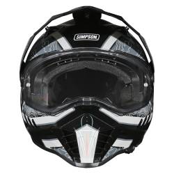 Simpson Motorcycle - Simpson Motorcycle XBS22X Xcursion Bandit 2X-Large Motorcycle Helmet Black - Image 2