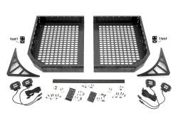 Rough Country Suspension Systems - Rough Country 96133 Rear Cargo Rack Tray-Black for Cfmoto/Uforce U10 Pro - Image 1