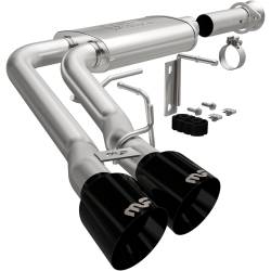 MagnaFlow Exhaust Products - MagnaFlow 19835 SPEQ Series Black Chrome Cat-Back System - Image 1
