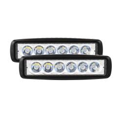 TrailFX - TrailFX 6SRUTLS2 6" Oval Utility Light 6 LEDs 3W Clear - Image 1