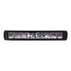 TrailFX - TrailFX 10SRBKCM 10" Single Row LED Light Bar 9 LEDs 5W Clear - Image 1