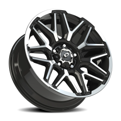 Vision Wheel - Vision Wheel 305-2950GBMFL12 305 Rekluse 20x9 5x150 12mm Gloss Black/Machined - Image 1