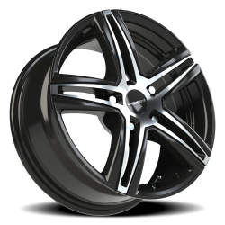 Vision Wheel - Vision Wheel 640-5644GBMF38 640 Nitrous 15x6.5 5x100 38mm Gloss Black/Machined - Image 1