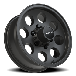 Vision Wheel - Vision Wheel 56VT5683SB0 56VT Midway 15x6 6x5.5 0mm Satin Black - Image 1